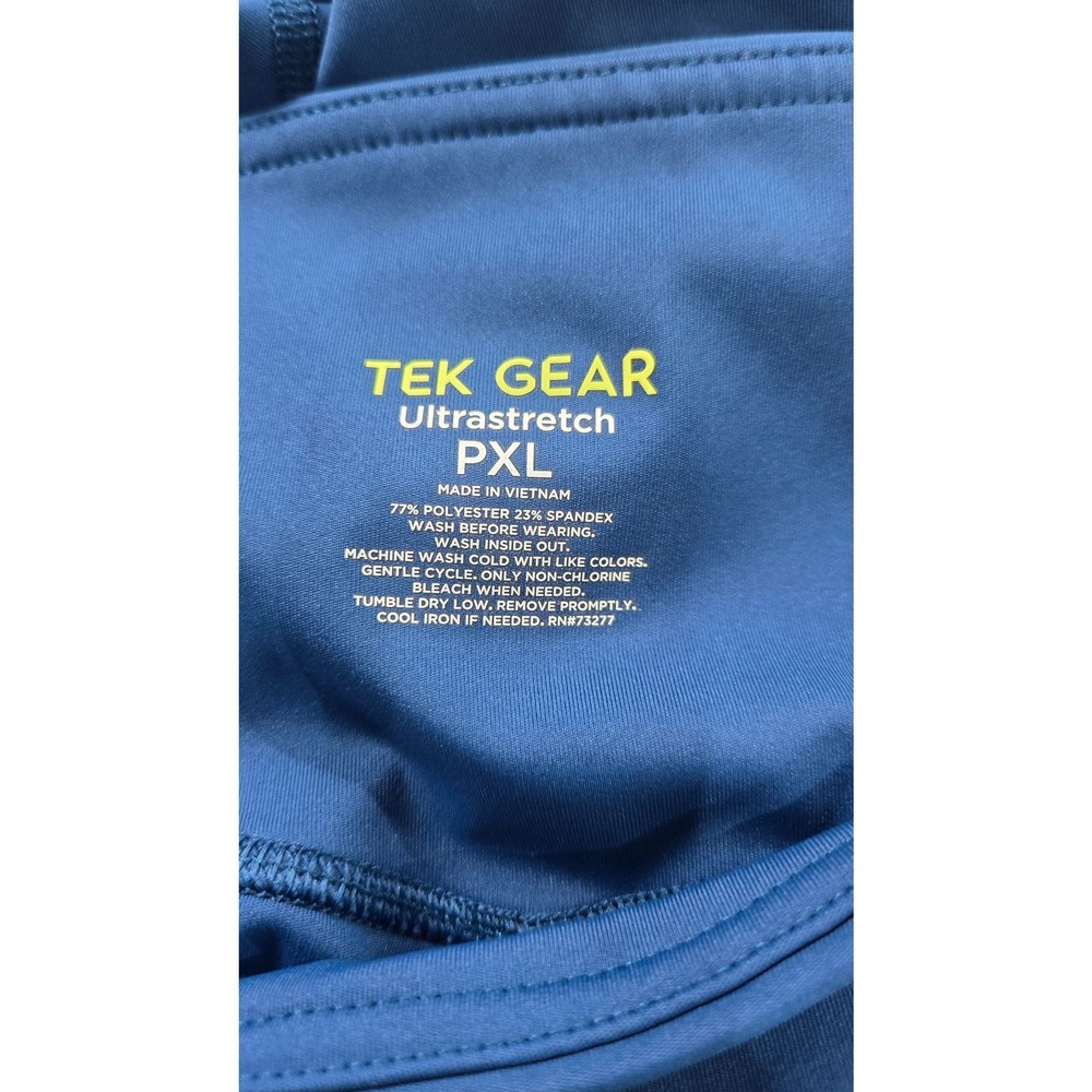 Tek Gear Ultrastretch Joggers Womens PXL Blue High Rise Active Pants - Picture 3 of 9